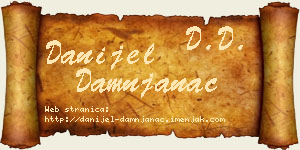 Danijel Damnjanac vizit kartica